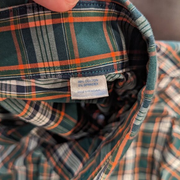 Southern Tide Button Down Tail Dred Fit Size Large - Picture 5 of 5